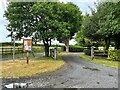 Newsholme village notice board by Beech Tree Farm