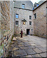 NH8449 : Cawdor Castle Courtyard by David Dixon