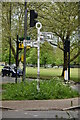 Roadsign, Ham Green Avenue, Upper Ham Rd junction