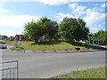 Roundabout on Thames Way (A226), Northfleet