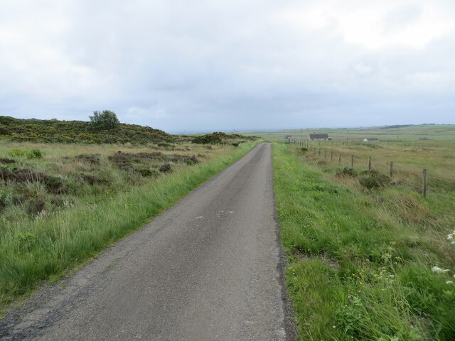 Minor road near to Badfallister
