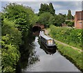 SP5698 : Narrowboats moored along the Grand Union Canal by Mat Fascione
