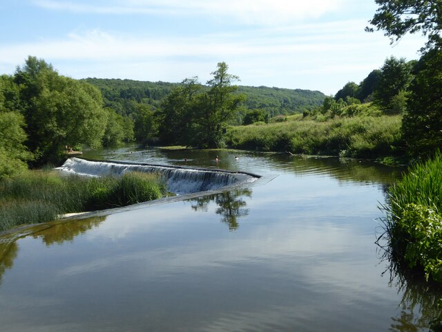 Warleigh Weir on the River Avon