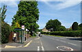 Bus stop and shelter on Wrotham Road (A227), Meopham