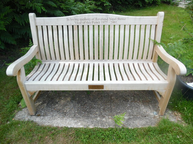 Memorial Bench in Penn Street Churchyard