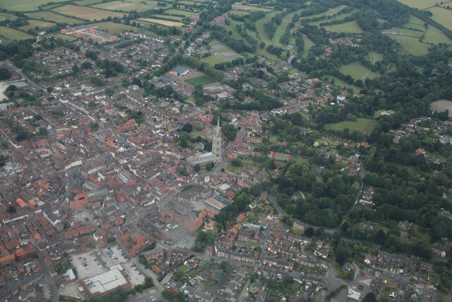 Louth Town Centre: aerial 2022