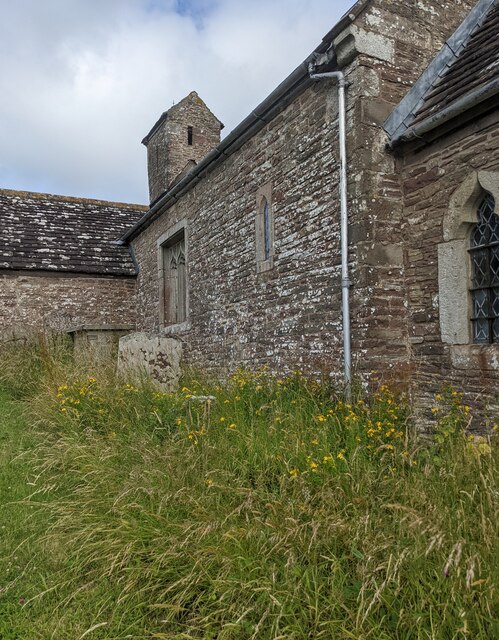 South side of the church, Llangovan, Monmouthshire