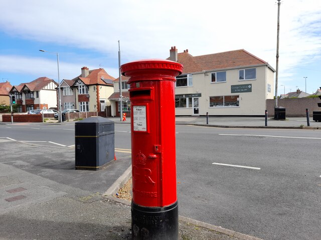 Post Box in Rhyl
