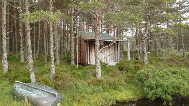 The Cabin at Loch Saine