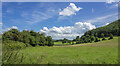 Shelf of land above the Wye