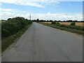 Road heading west from Roxholm Grange towards the A15