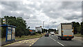 Bus stop near Claylands Cross