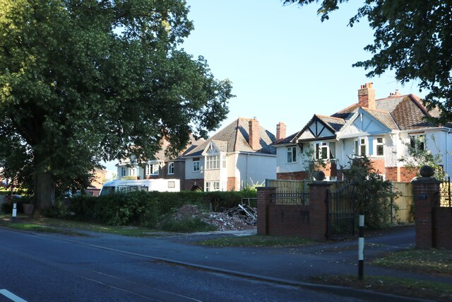 Houses on King's Acre Road, Hereford