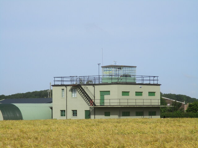 Former  airfield  control  tower  now  a  museum