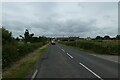 NU1827 : Approach to Chathill level crossing by DS Pugh
