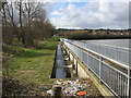 Farnley Balancing Reservoir, Collection Channel & Walkway