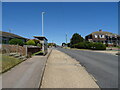 Bus stop and shelter on Faversham Road