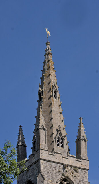 The Spire, St Andrews Church, West... © Bob Harvey cc-by-sa/2.0 ...