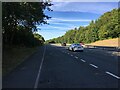 SJ3555 : Lay-by on the A483 between Wrexham and Chester by Steven Brown