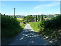 Middle Dolfor Road towards Black Hall