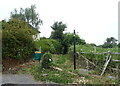 Footpath towards the Thames & Medway Canal