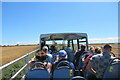 View from the Atlantic Coaster bus shortly after Harlyn Bay