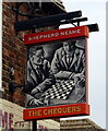 Sign for the Chequers, Hoo St Werburgh