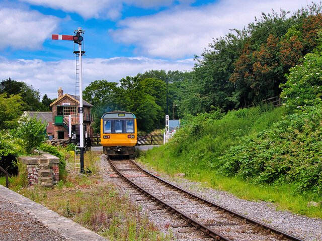 Wensleydale Railway, Preserved Pacer DMU... © David Dixon cc-by-sa/2.0 ...