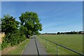 Path beside Rawcliffe Recreation Ground