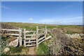 SH2279 : Gate along the Anglesey Coast Path by Mat Fascione
