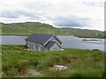 NM7147 : Boathouse, Lochan Lùb an Arbhair by Richard Webb