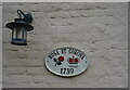 Sign on the  former Rose and Crown,  Allhallows