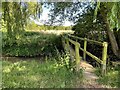 Footpath going over a stream