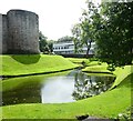 NS0864 : Bute - Rothesay - Castle - Northern section of the moat by Rob Farrow