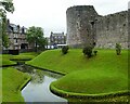 NS0864 : Bute - Rothesay - Castle - Western section of moat by Rob Farrow