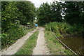 Path towards Alvington Manor Farm