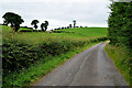 Hidden bend along Beagh Road, Beagh