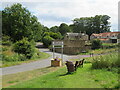 Auchtertool village welcome sign