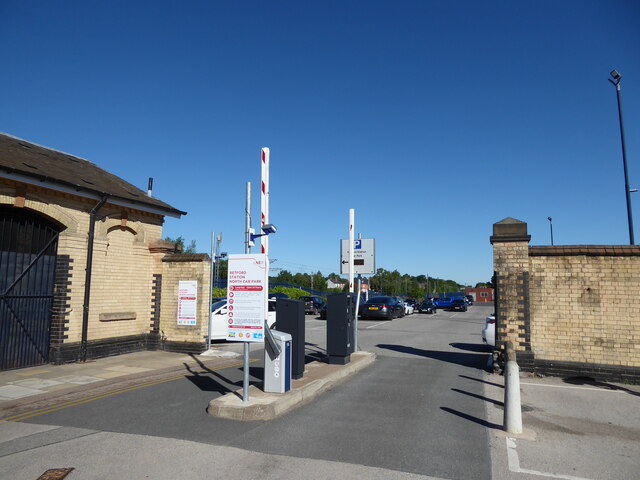 Retford Station North Car Park entrance