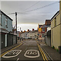 Canton: Glamorgan Street at dusk