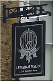 TQ3875 : Sign for the Lewisham Tavern by JThomas