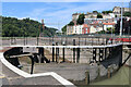 ST5672 : North entrance lock from the River Avon to Cumberland Basin by Chris Allen