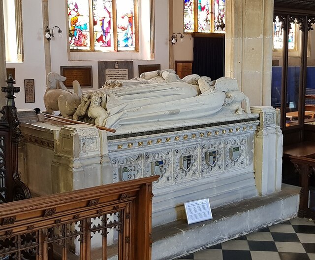 Bury St Edmunds - St Mary's - Tomb: Sir... © Rob Farrow :: Geograph ...