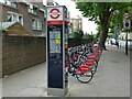 Santander Cycles: Eversholt Street docking station