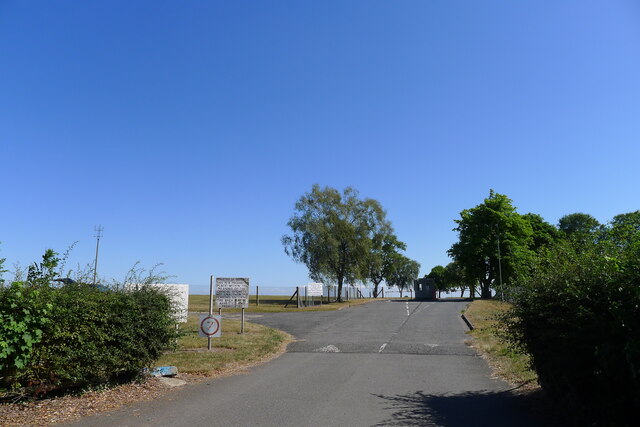 Entrance to RAF Barkston Heath