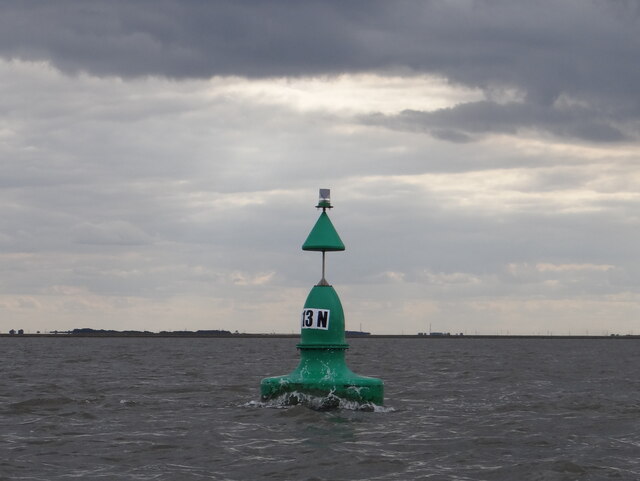 Starboard navigation buoy '13 N'