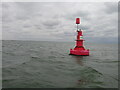 TF4442 : Port hand navigation buoy 'Foxtrot' by Ian Paterson