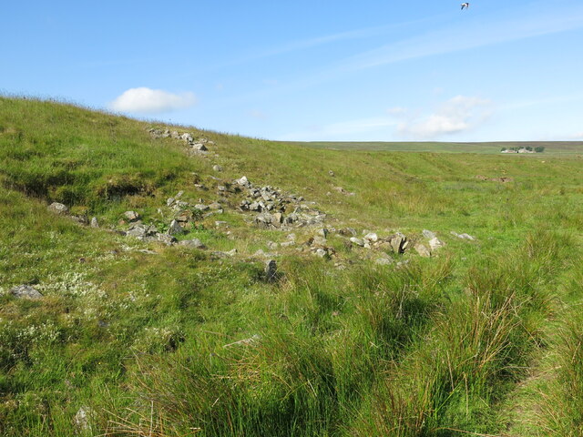 Some scant remains of the Rookhope Old... © Mike Quinn :: Geograph ...