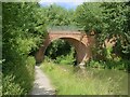 SU1383 : Former railway bridge over the Wilts & Berks Canal by Alan Murray-Rust