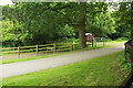 Entrance to Avon Riding Centre for the Disabled